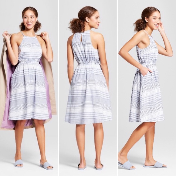 a new day Dresses & Skirts - A NEW DAY Striped Sleeveless Summer Dress Size S